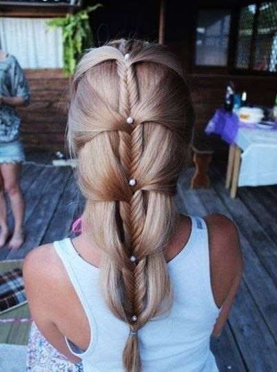 tresse épi #coiffure #tresse #cheveux: 