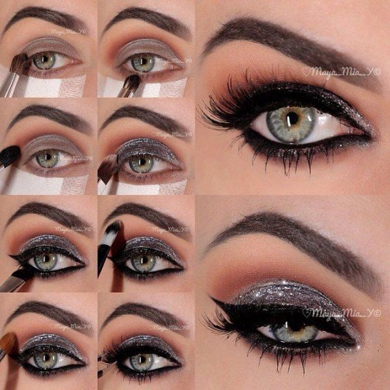 6 tutos maquillages de soirée glamours