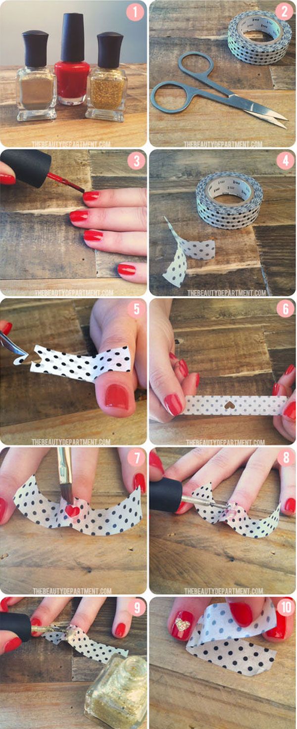 tuto-nail-art-facile-avec-du-scotch-toutes-les-etapes: 