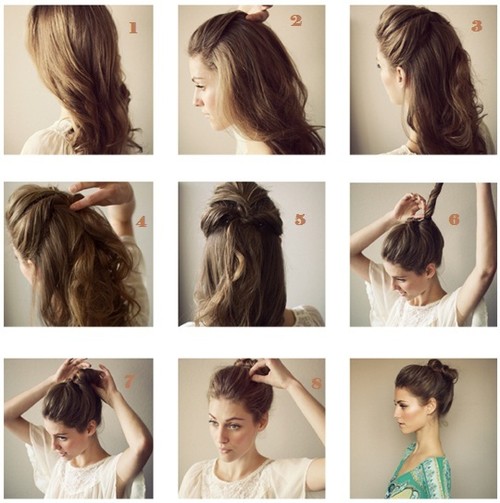 Image de hair, hairstyle, and diy