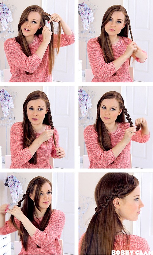 Image de hair, hairstyle, and tutorial