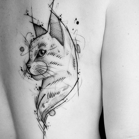 100 Idees De Tatouages Pour Les Amoureux Des Chats