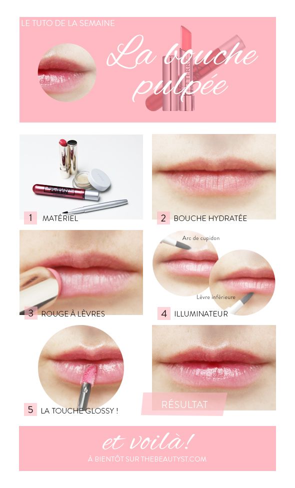 Notre tuto beauté : comment repulper ses lèvres fines ?: 
