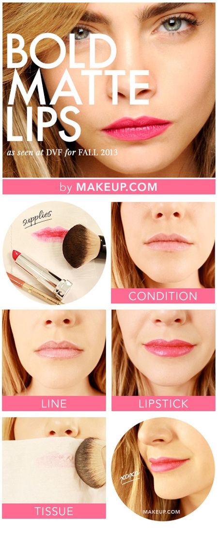 tuto bouche pulpeuse rose bonbon par Makeup.com: 