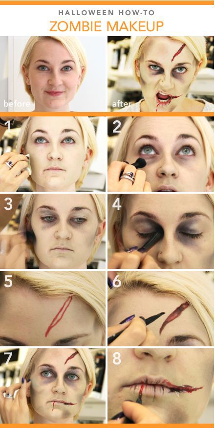 15 Terrifying Halloween Makeup Tutorials To Take Your Costume To The Next Level: 
