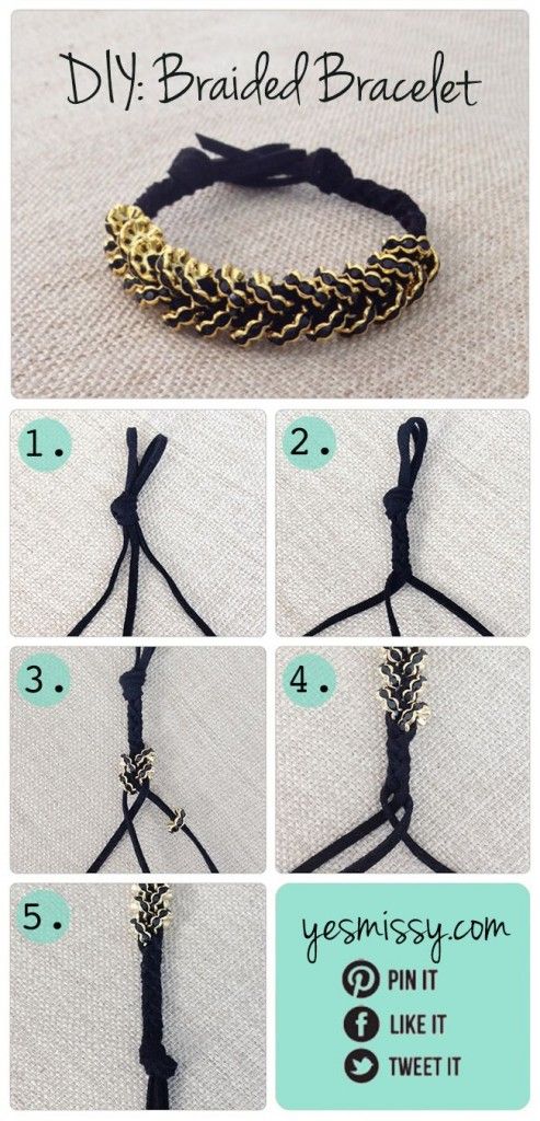 Glammed Up Hex Nut Bracelet - 10 Creative DIY Bracelet Tutorials: 
