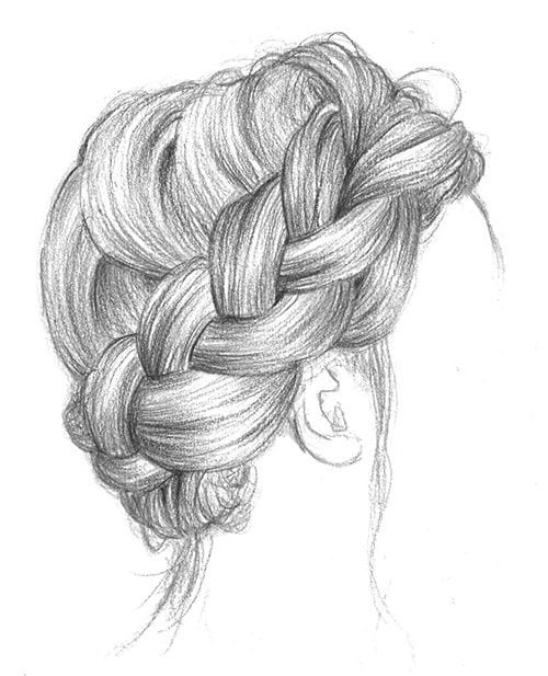 15 top idées pour apprendre à dessiner des cheveux 1