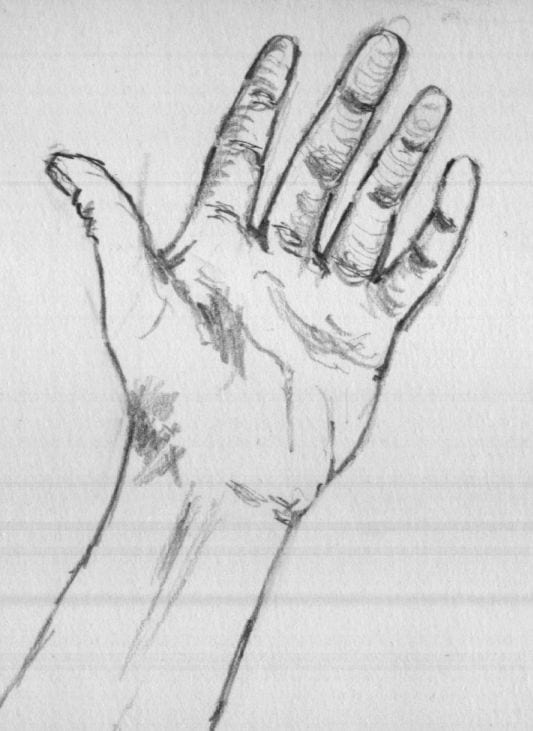 59 tutos & idées pour apprendre à dessiner une main 6