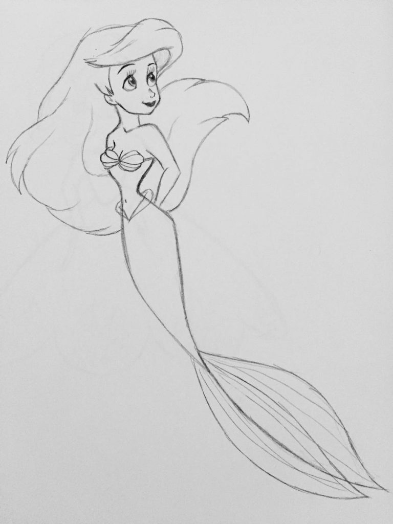 40 top idées de princesses Disney à dessiner 19