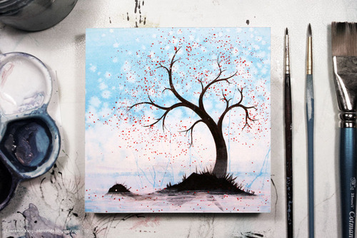 25 top idées de dessin & de peinture d'arbre 1