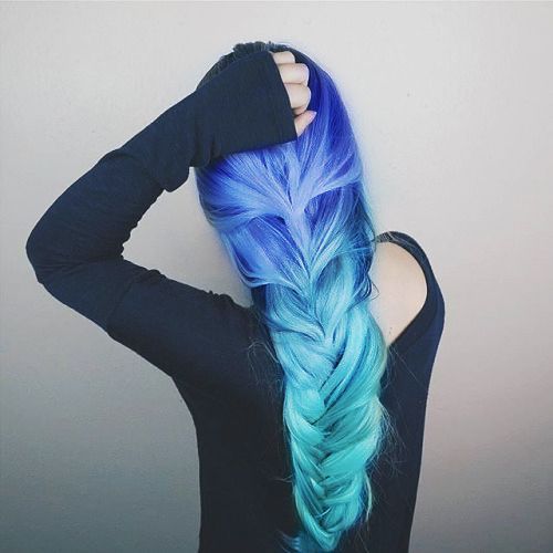 17 top idées de colorations de cheveux en Tie & Dye 6