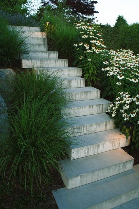 26 top idées d'escaliers de jardin en tendance 19
