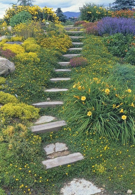 26 top idées d'escaliers de jardin en tendance 21