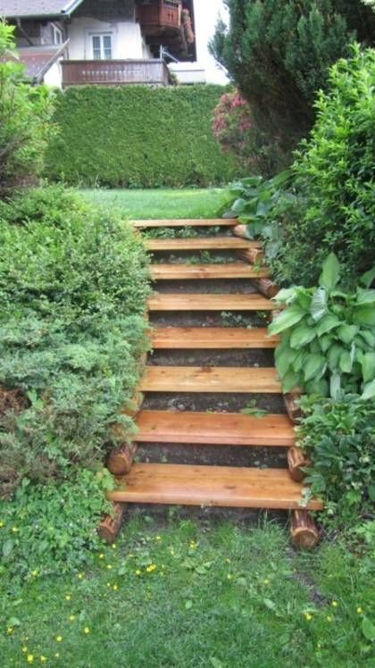 26 top idées d'escaliers de jardin en tendance 3