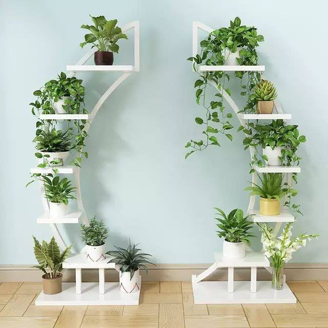 100 belles idées d'étagères pour plantes en tendance 59