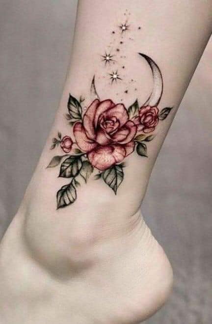 48 top idées de beaux tatouages avec des roses 7
