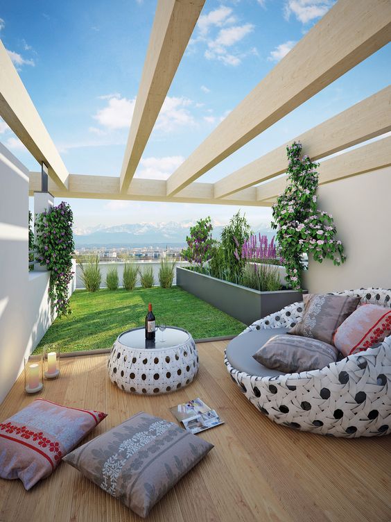 33 décorations de rooftop en tendance pour embellir son toit terrasse 14