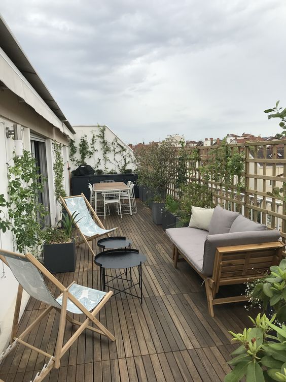 33 décorations de rooftop en tendance pour embellir son toit terrasse 15