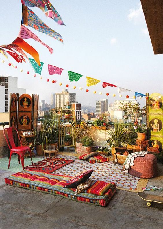 33 décorations de rooftop en tendance pour embellir son toit terrasse 17