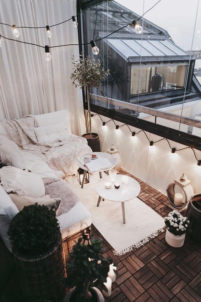 21 top idées de décorations pour embellir un balcon 19