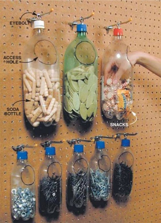 100 top idées pour réutiliser les bouteilles en plastique 2