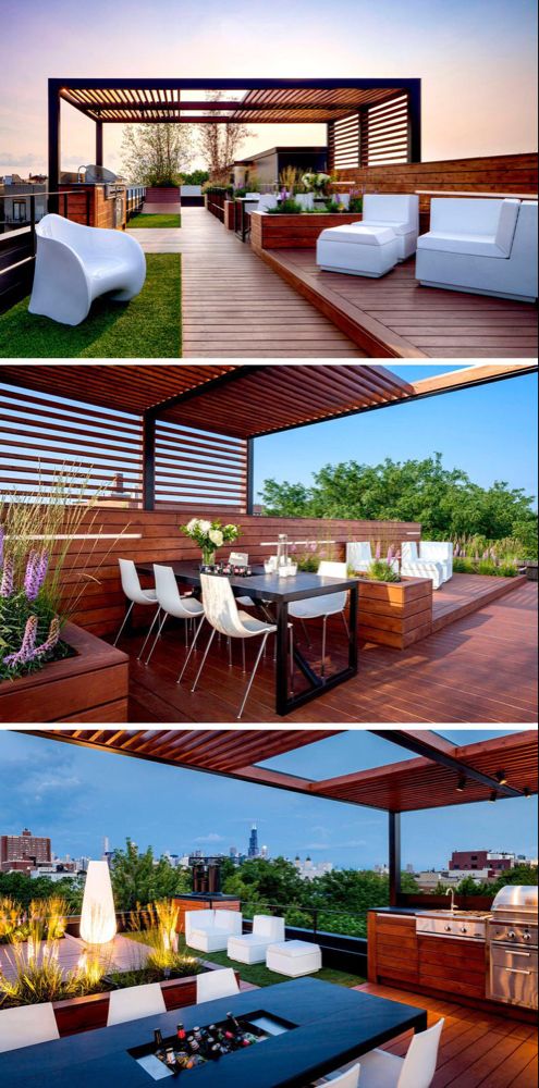 33 décorations de rooftop en tendance pour embellir son toit terrasse 25