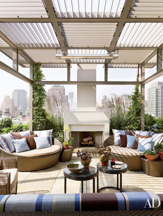 33 décorations de rooftop en tendance pour embellir son toit terrasse 10