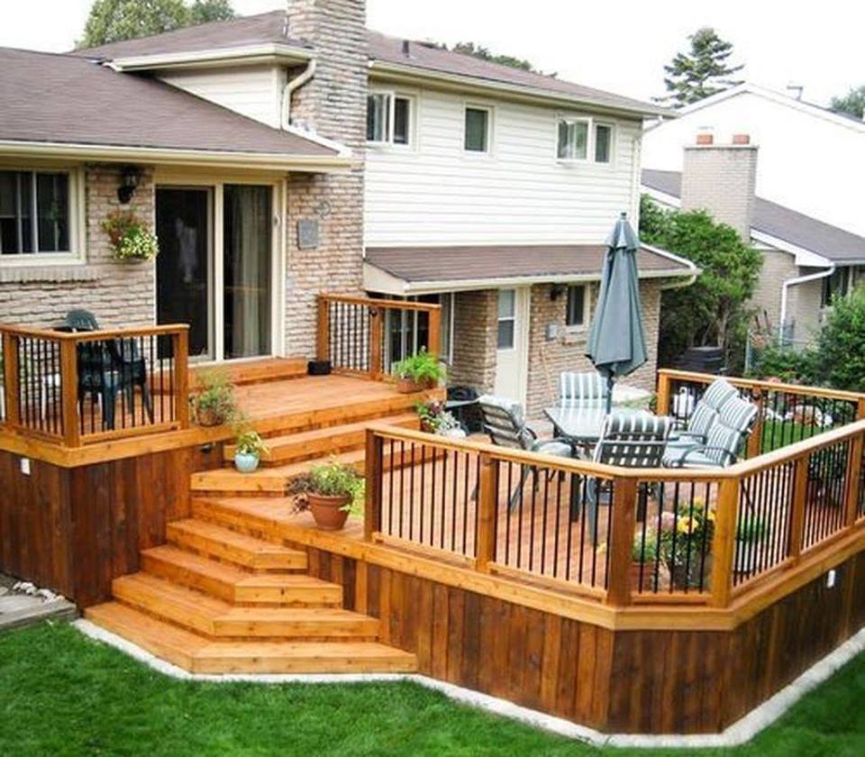 80 top idées de terrasses en bois 35
