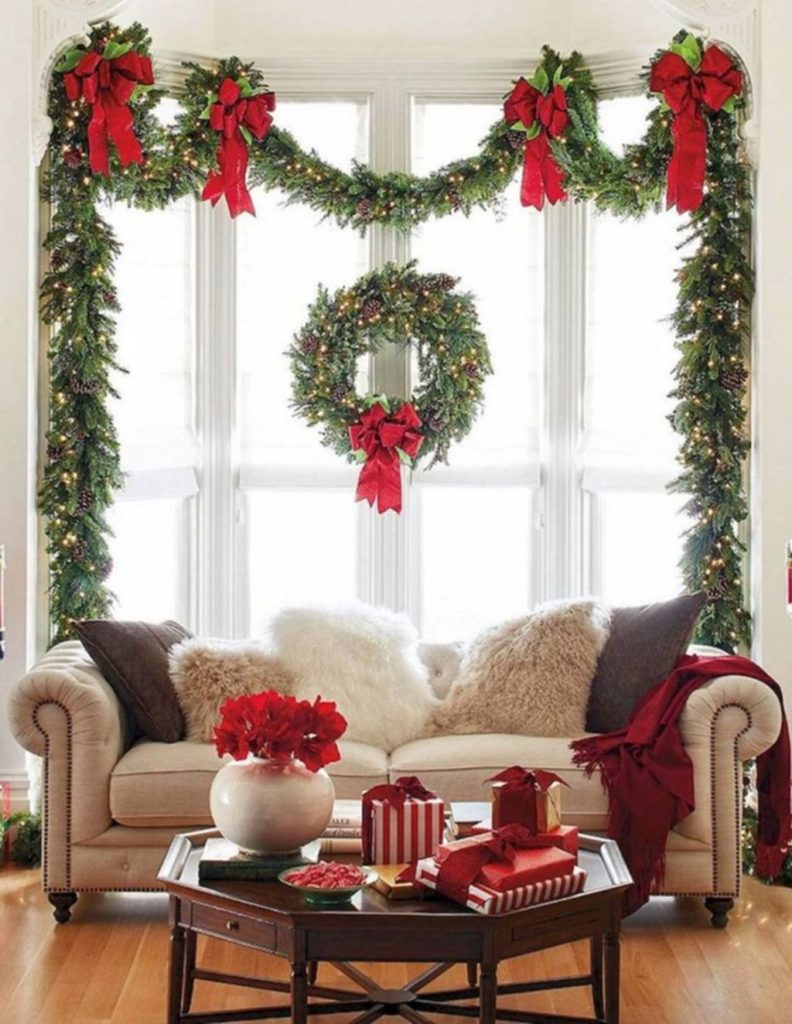 77 belles décorations de Noël pour décorer son salon 3
