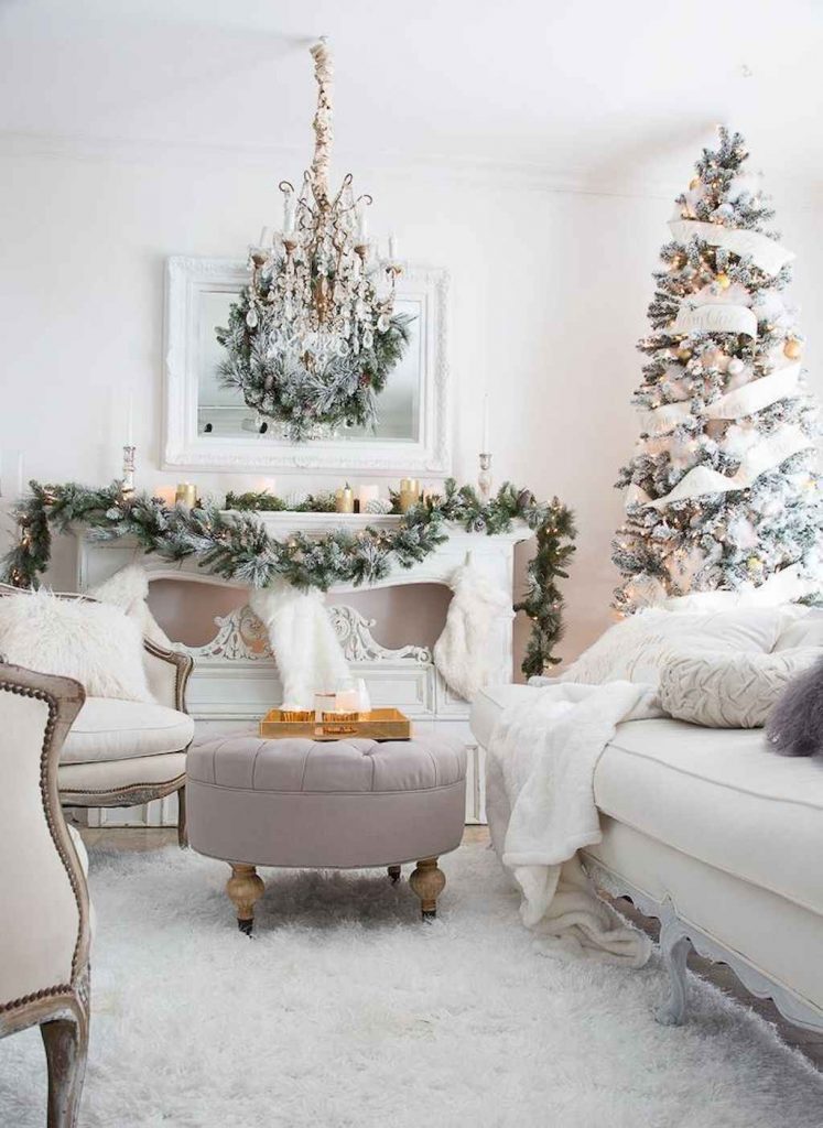 65 idées de décorations de Noël pour embellir son salon 22