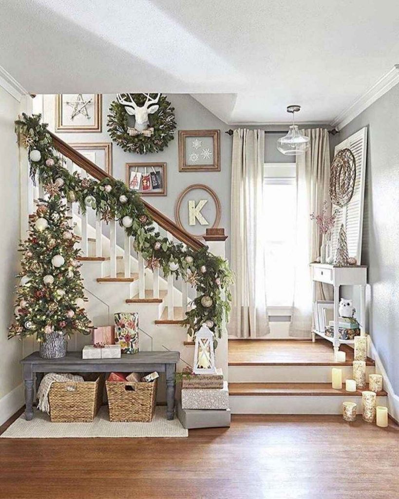 65 idées de décorations de Noël pour embellir son salon 28