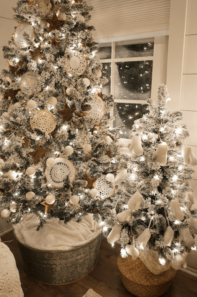 77 belles décorations de Noël pour décorer son salon 2