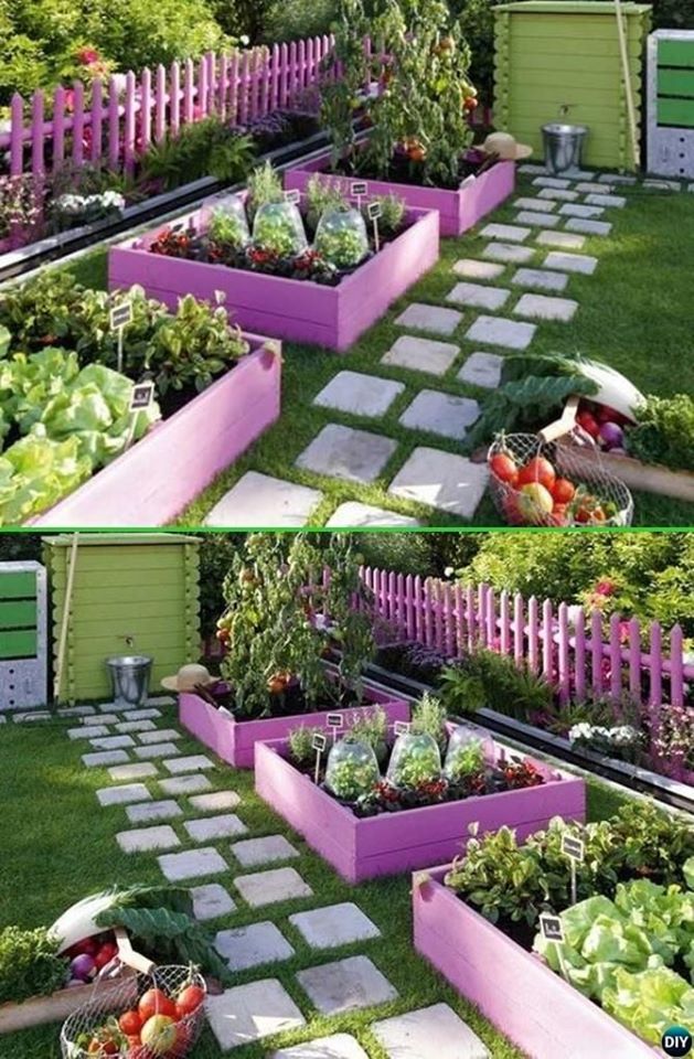 50 façons créatives de faire un jardin potager 3