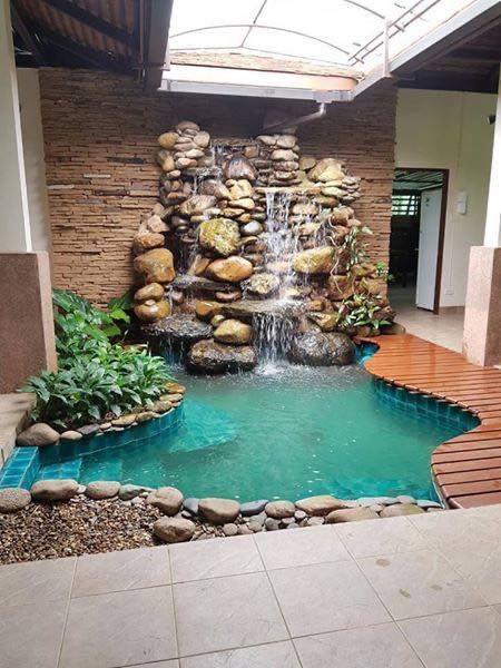 27 idées de bassins avec cascade pour embellir son jardin 1