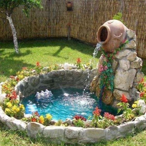 27 idées de bassins avec cascade pour embellir son jardin 6