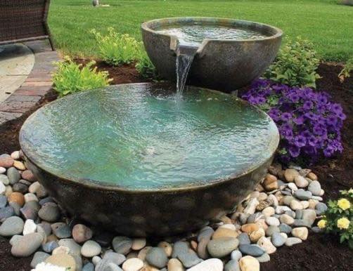 27 idées de bassins avec cascade pour embellir son jardin 9