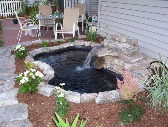 27 idées de bassins avec cascade pour embellir son jardin 14
