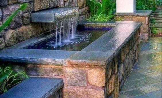 27 idées de bassins avec cascade pour embellir son jardin 23