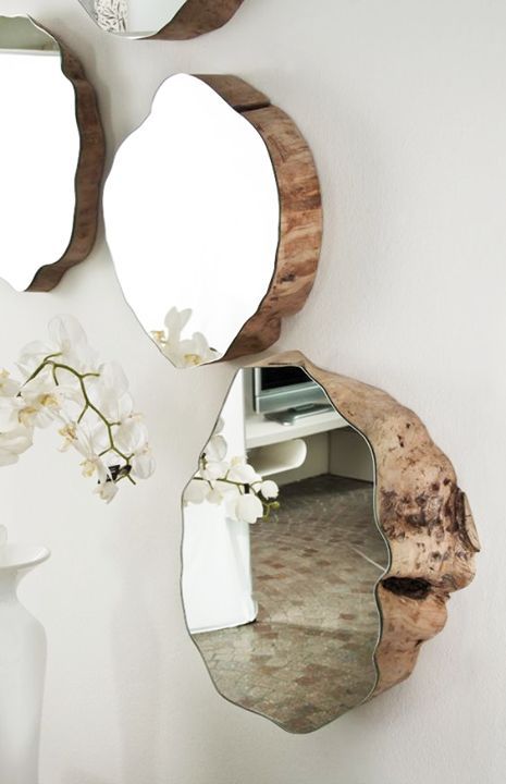 19 idées de miroirs à faire avec du bois 16