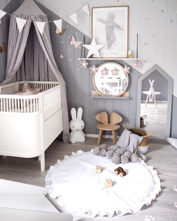 20 jolies idées de décorations de chambre pour bébé 10