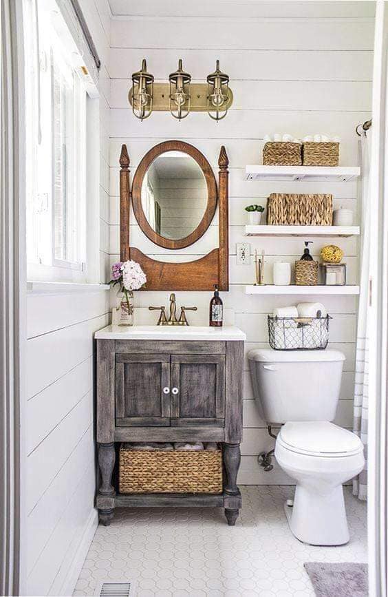 21 idées élégantes pour décorer vos toilettes 13