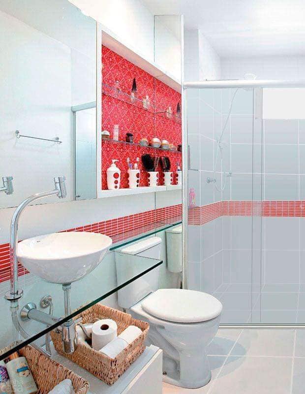 21 idées élégantes pour décorer vos toilettes 15