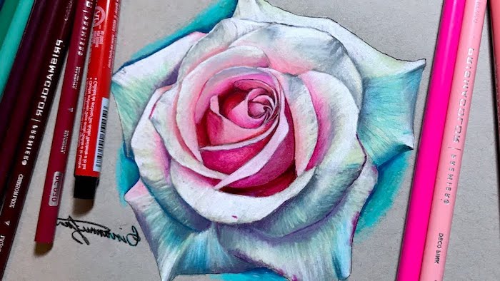 100 top idées & tutos de dessins de fleurs : pour apprendre à dessiner des fleurs 76