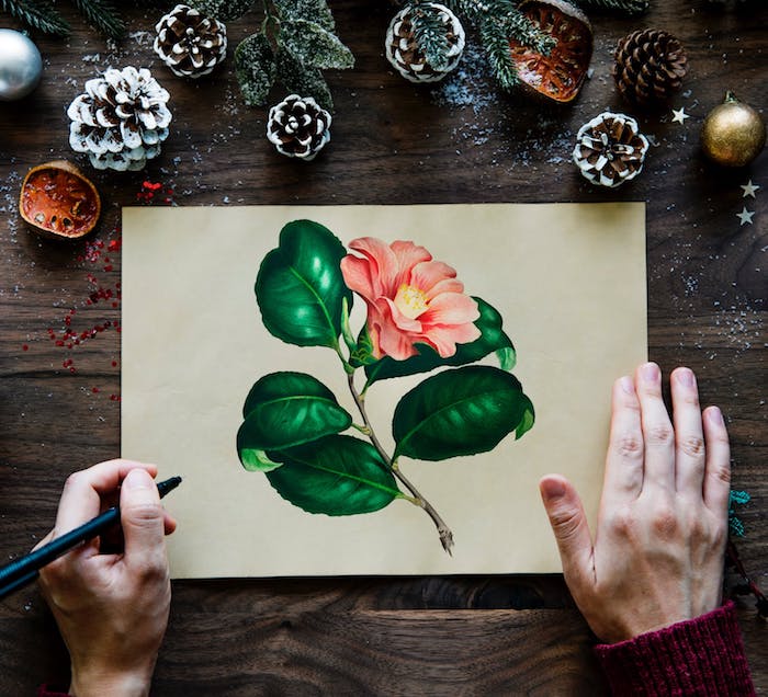 100 top idées & tutos de dessins de fleurs : pour apprendre à dessiner des fleurs 91