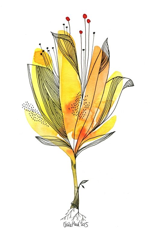 100 top idées & tutos de dessins de fleurs : pour apprendre à dessiner des fleurs 102