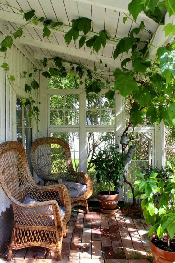 19 belles idées de vérandas pour embellir le jardin 1