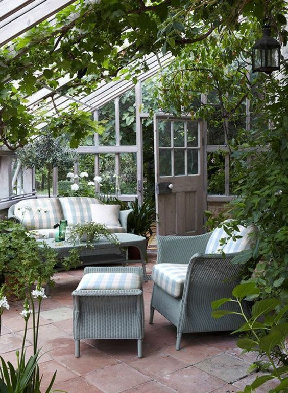 19 belles idées de vérandas pour embellir le jardin 19