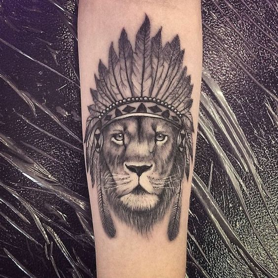 100 top idées de tatouages lion 102