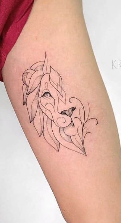 100 top idées de tatouages lion 13