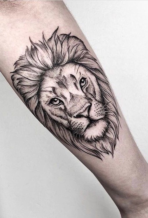 100 top idées de tatouages lion 3